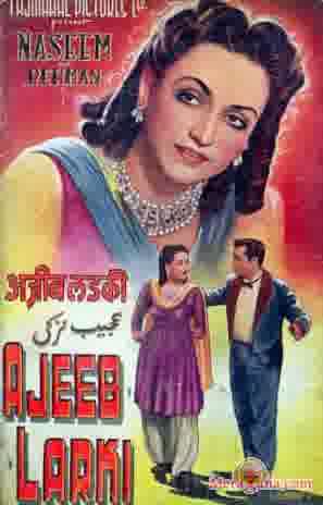 Poster of Ajeeb Ladki (1952)